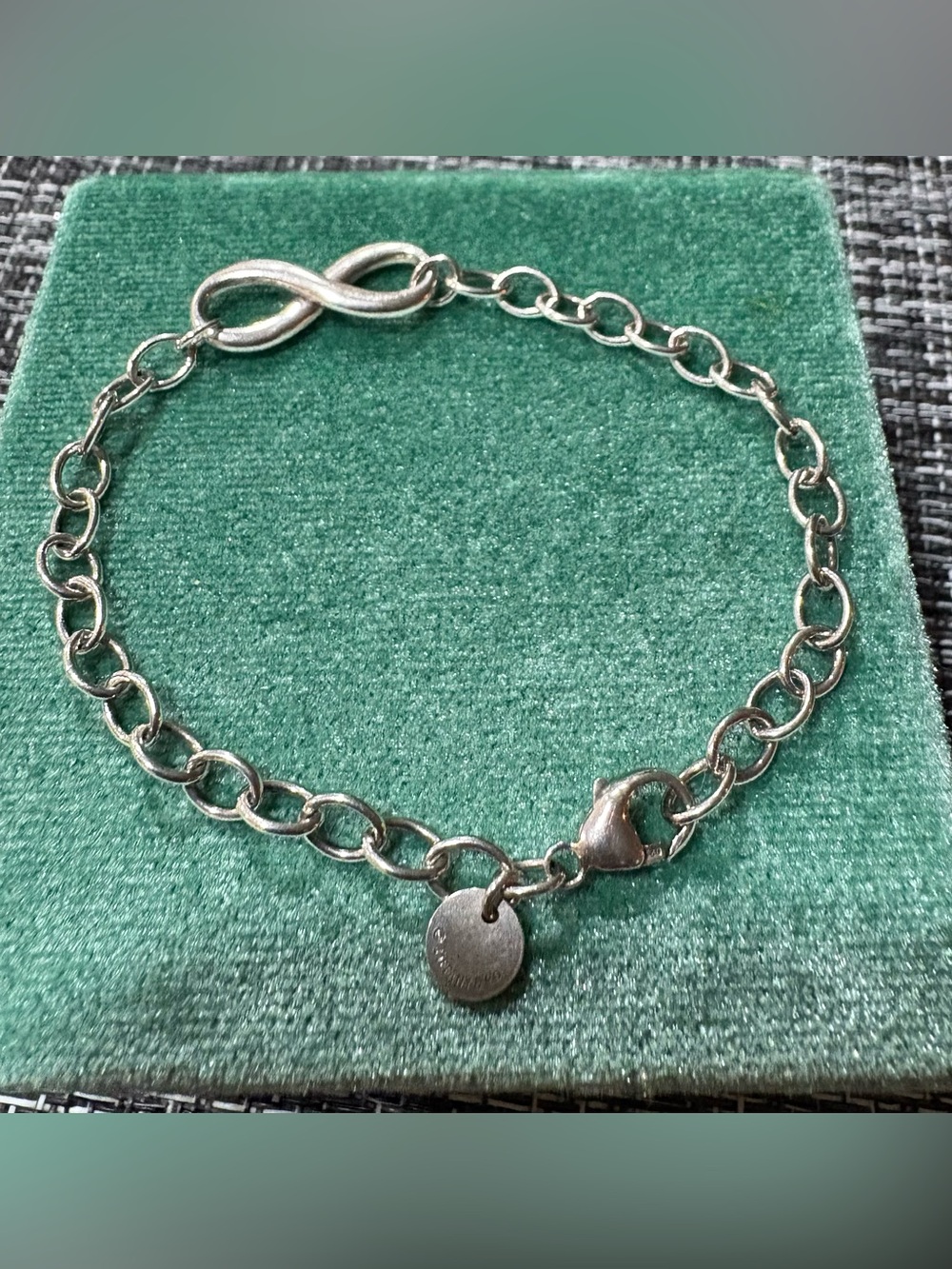 Tiffany & Co. Silver Infinity Link Bracelet